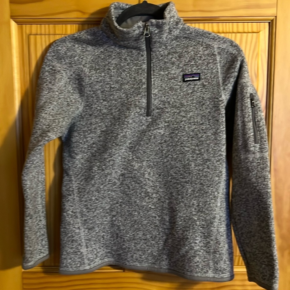 Kids Patagonia Sweater Quarter Zip size XL